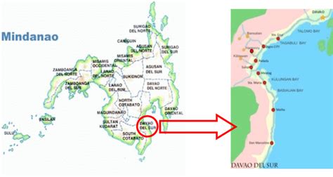 Davao City Philippines Map