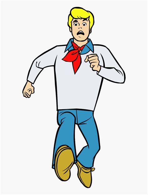 Fred Jones Running - Fred Scooby Doo Characters, HD Png Download ...