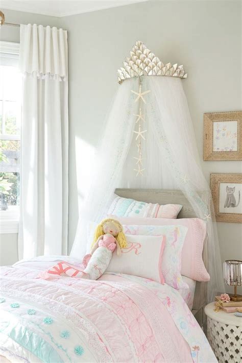 Cute And Beautiful Mermaid Themes Bedroom Ideas For Your Children 04 | Girls bedroom, Bedroom ...