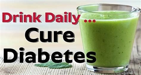 Diabetes Blood Sugar: diabetes cure drink