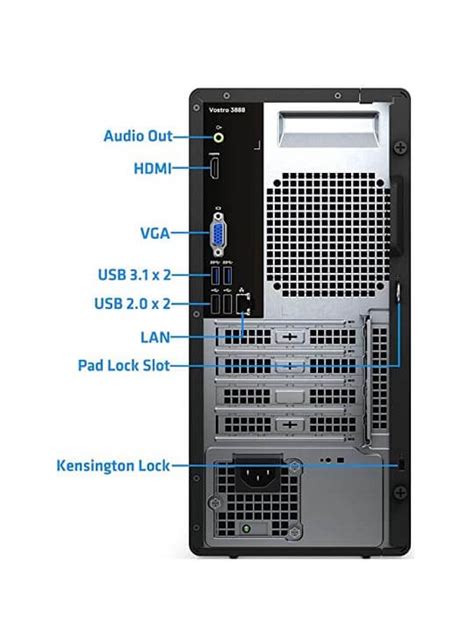 Dell Vostro 3910 12th Generation Business Desktop PC, 802.11AX WiFi ...