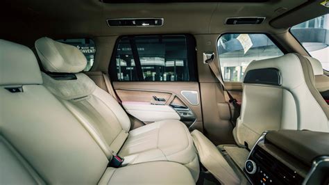 Download wallpaper Land Rover, Range Rover, luxury, car interior, Land ...