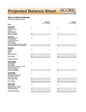 19 Printable Balance Sheet Example Forms and Templates - Fillable Samples in PDF, Word to ...