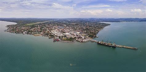 Puerto Barrios Map - Izabal Department, Guatemala