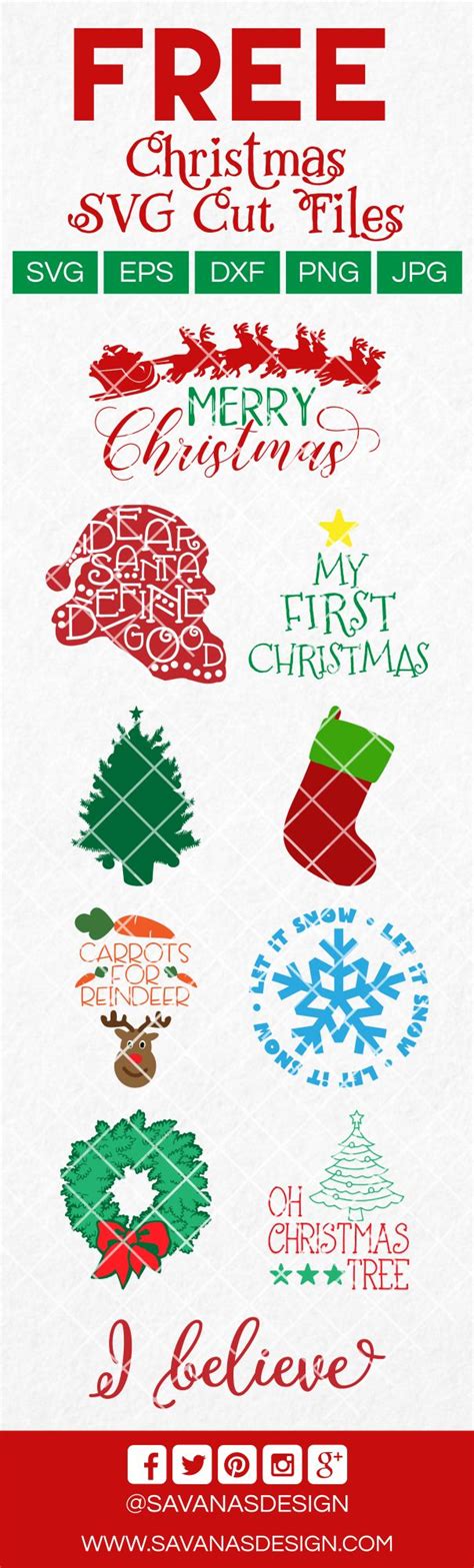 Free SVG Free Christmas Svg Files For Cricut 11638+ SVG PNG EPS DXF File