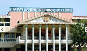 Fees Structure of Bapatla Engineering College 2025