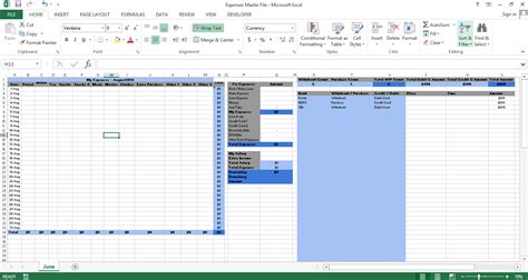 Excel budget report template | Microsoft Excel Tips from Excel Tip .com / Excel Tutorial / Free ...