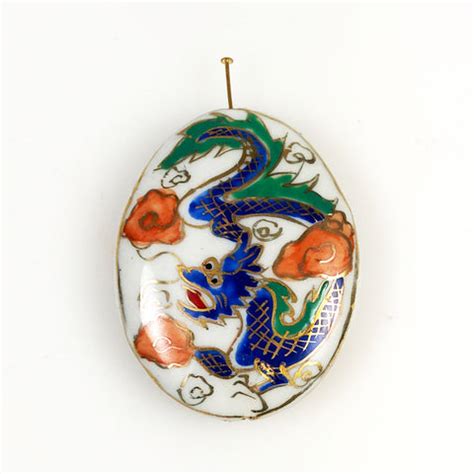 Cloisonne Dragon Pendants Vintage Chinese – Estatebeads