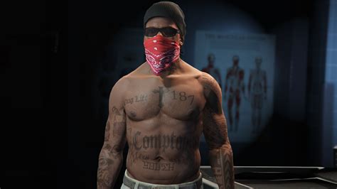 Franklin's Rap Legend Body Tattoos - GTA5-Mods.com