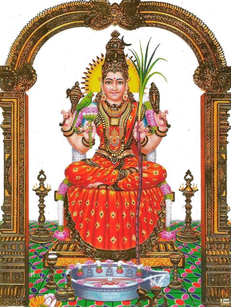 Goddess Meenakshi Ji - God Pictures