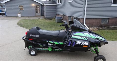 CLASSIC SNOWMOBILES OF THE PAST: 1994 ARCTIC CAT THUNDER CAT FOR SALE