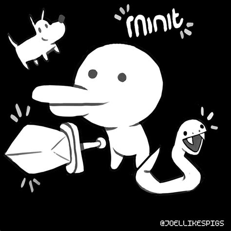 Minit fanart by JoelLikesPigs on Newgrounds