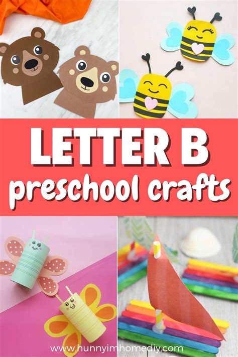 20 Cute Letter B Crafts for Preschoolers Your Preschooler Will Love