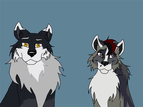 Wolf Kiss ... My first GIF! by GreyBeagle on DeviantArt