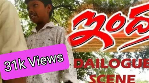 Indra Movie DAILOGUE SCENE@clcreationvideos9306 - YouTube