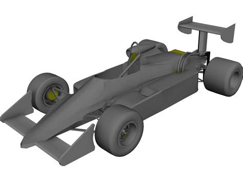 Formula 1 Car 3D Model - 3DCADBrowser