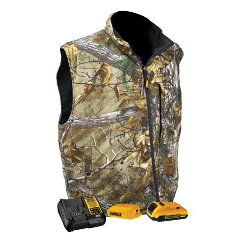 Camouflage Fleece Heated Vest - Bullzeye