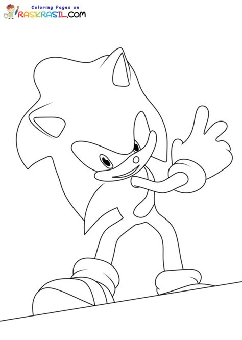 Sonic Prime Coloring Pages - Free Coloring Pages Printables