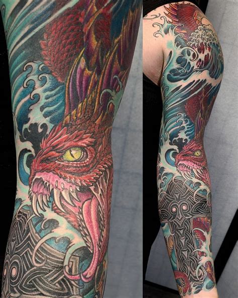 101 Best Jormungandr Tattoo Ideas You Have To See To Believe!