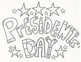 Presidents Day Coloring Page sketch template