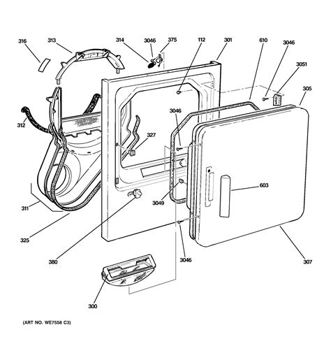 Parts For Ge Gas Dryer at Margie Crowell blog