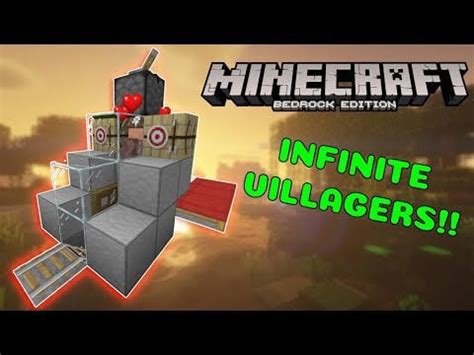 Minecraft Bedrock Villager Breeder Tutorial | (MCPE/Xbox/PS4/Nintendo Switch/Windows10) : redstone