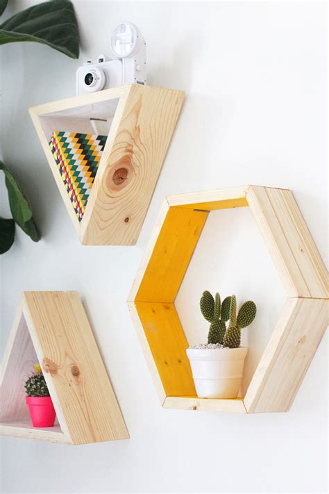 MY DIY | Hexagon Shape Shelves - I SPY DIY