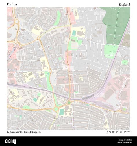 Map of portsmouth england hi-res stock photography and images - Alamy