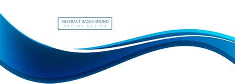 Blue creative business wave banner background 694620 Vector Art at Vecteezy