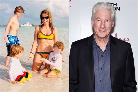 Richard Gere's Wife Alejandra Poses with Sons on Mother's Day: Rare Photo