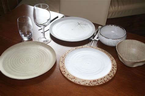 Aylesford Pottery in Kent - samples of tableware for The West House ...