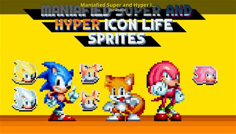 Maniafied Super and Hyper Icons!!! [Sonic 3 A.I.R.] [Mods]