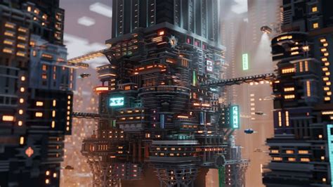 Minecraft Cyberpunk | Minecraft, Cyberpunk city, Cyberpunk