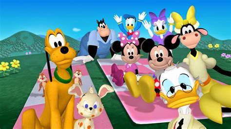 Cartoon Mickey Mouse Disney Clubhouse Desktop Hd Wallpaper For Pc And ...