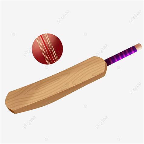 Cricket Bat And Ball Clip Art