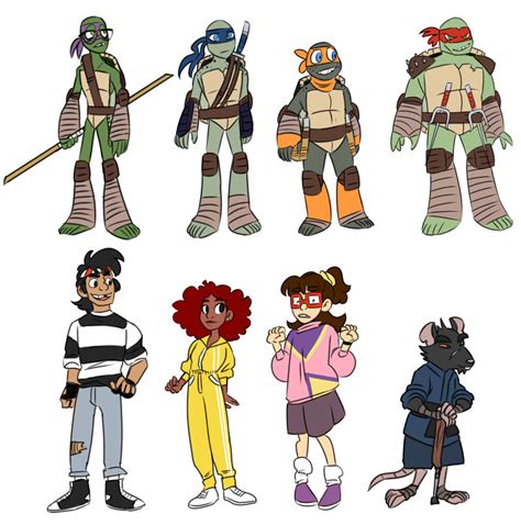 TMNT Redesigns by Goaterz on DeviantArt