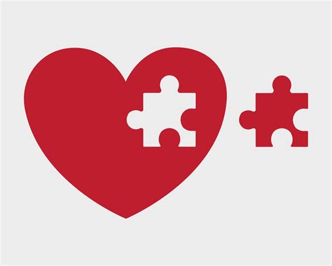 Heart Puzzle Piece Svg Files for Cricut I Am Part of | Etsy