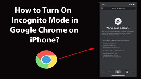 How to Activate Incognito Mode in Chrome for iPad, iPhone and iPod touch - LISAppStudio