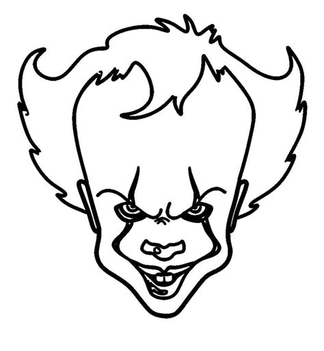 Dibujos de Pennywise 13 para Colorear para Colorear, Pintar e Imprimir ...