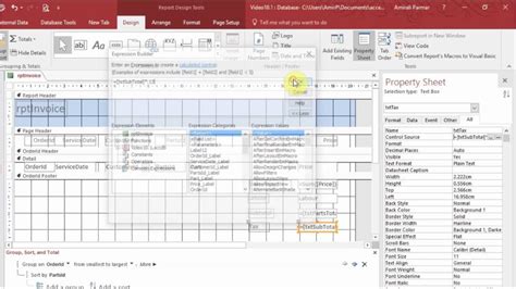 Microsoft Access Invoice Database Template - Detrester.com