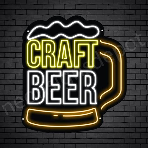 Craft Beer Mug - Neon Signs Depot