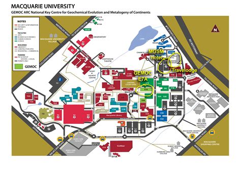 Macquarie University Campus Map | Gadgets 2018