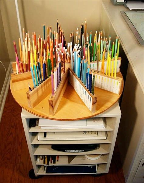 How to Organize Your Colored Pencil Collection | Art studio ...