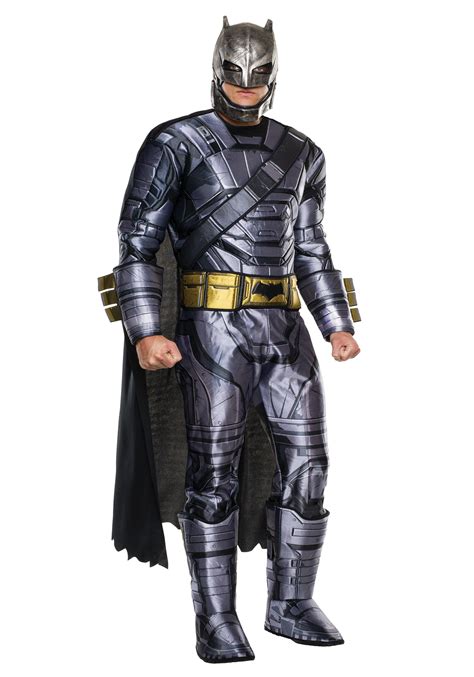 Deluxe Adult Dawn of Justice Armored Batman Costume