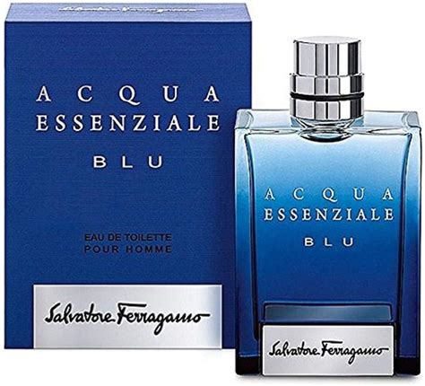 Salvatore Ferragamo Acqua Essenziale Blu - perfume for men, 100 ml - EDT Spray: Buy Online at ...