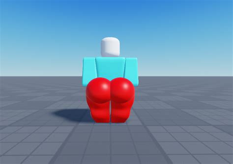 Thicc Roblox Me (Booty View) by MrsQuacks69420 on DeviantArt