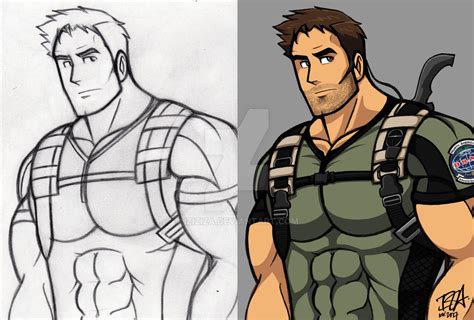 Chris Redfield by IzIzIza on DeviantArt