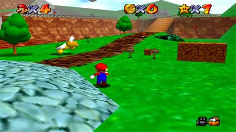 Super Mario 64 Bob-Omb Battlefield: Footrace with Koopa the Quick - YouTube