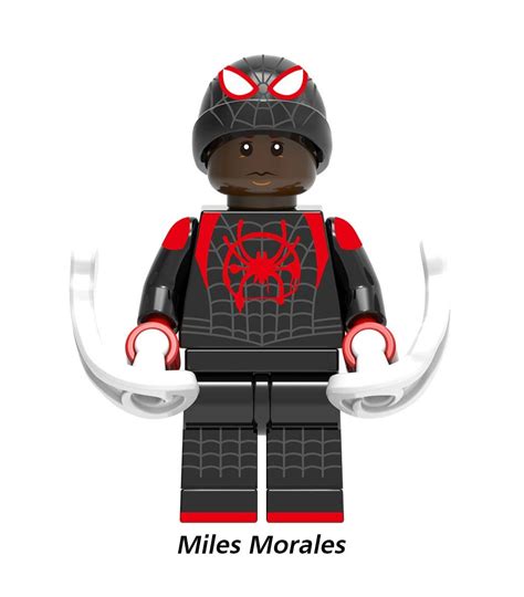 Spider-Man Miles Morales Minifigs Fit Lego XH1140