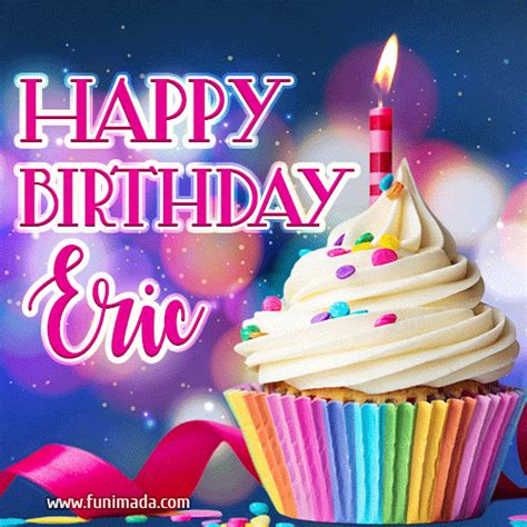 Happy Birthday Eric GIFs - Download on Funimada.com